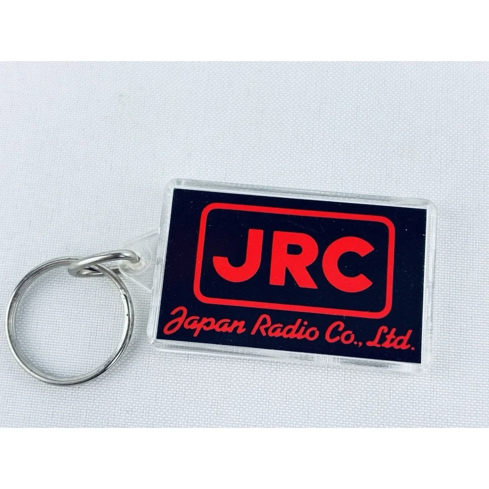 Vintage Japan Radio Co company Promo Promotional‎ Key Chain Ring Fob Keychain